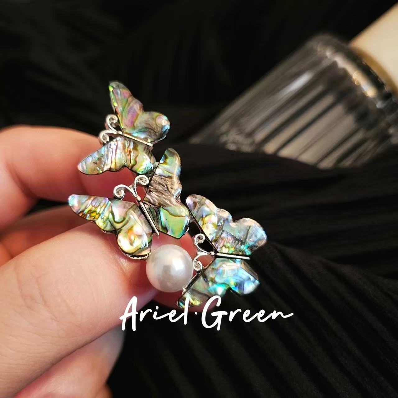 Brooch - butterfly Prism