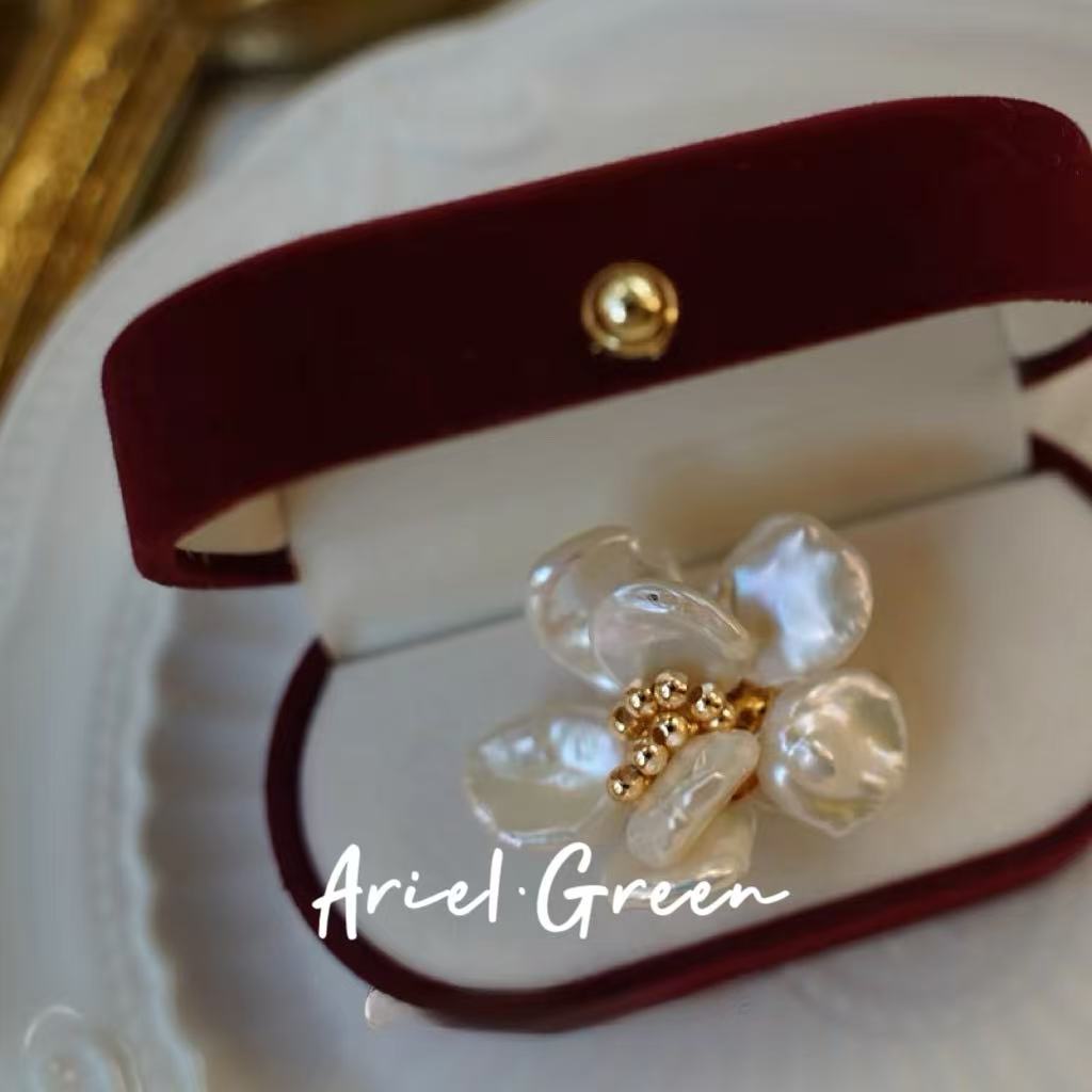 Ring - Pearl Flower