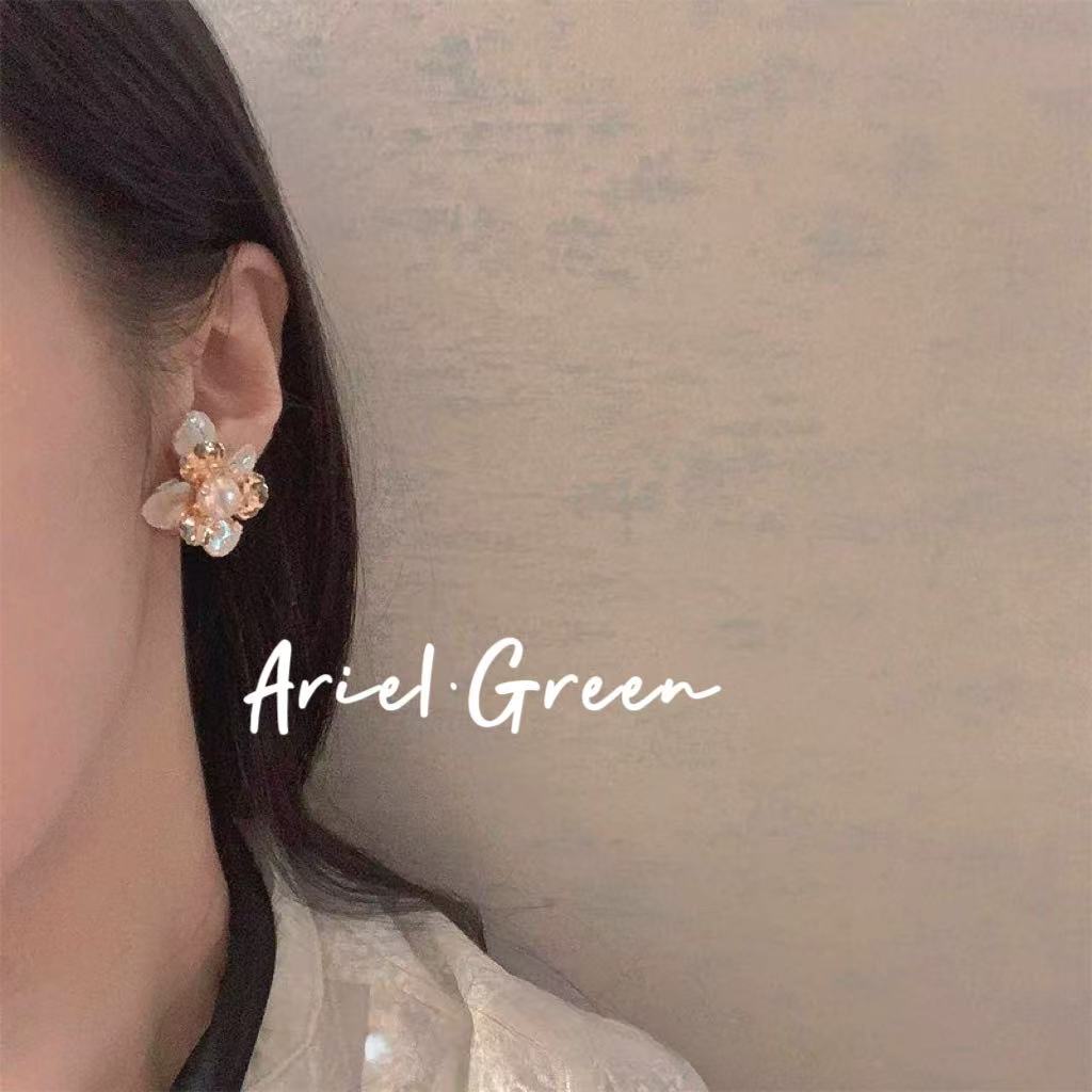 Earring - Pearl Flower