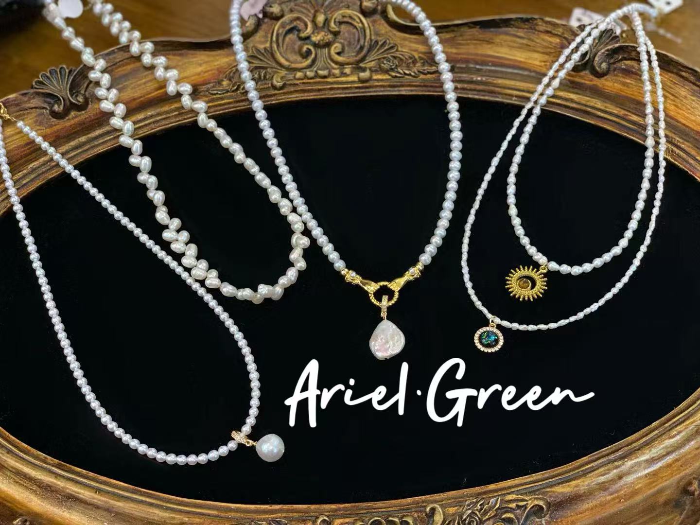 Luna Pearl Necklace Collection