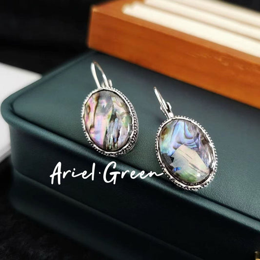 Earring - Oval Prism